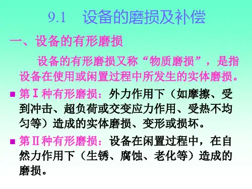 精选设备的磨损及补偿