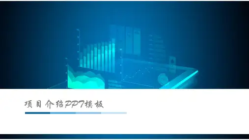 项目介绍PPT模板