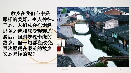 九年级语文上册  故乡1_6-10