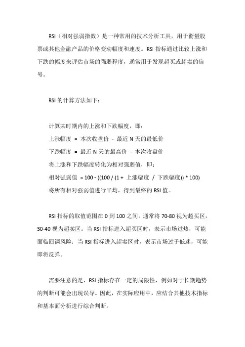 rsid指标