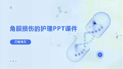角膜损伤的护理PPT课件