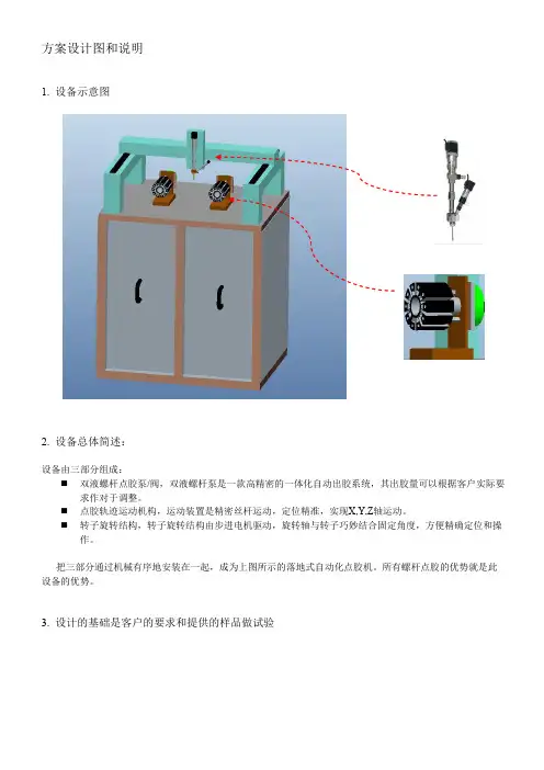 双组份螺杆点胶系统方案