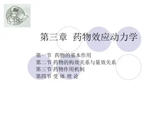 受体理论与药物效应动力学