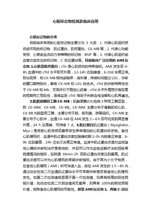 心脏标志物检测及临床应用