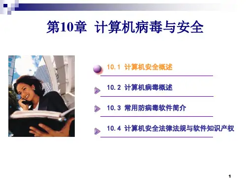 计算机病毒与安全ppt课件
