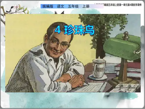 《珍珠鸟》课件(共48张PPT)