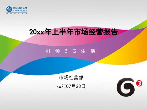 经营分析报告ppt课件