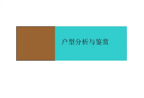 房地产户型分析与鉴赏(图文并茂)PPT幻灯片课件