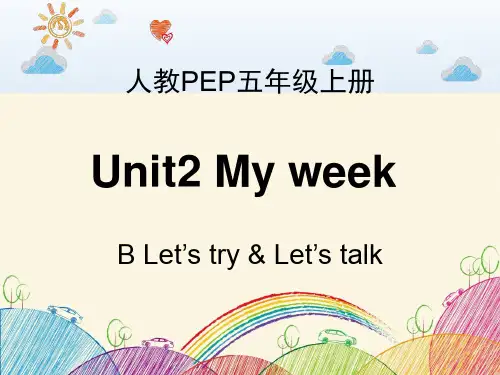 人教PEP五年级英语上册 Unit2_B_Let’s_talk优秀课件