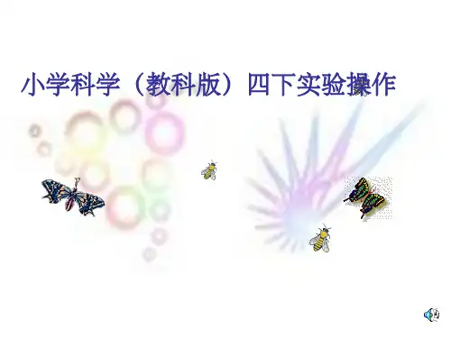 科学实验操作