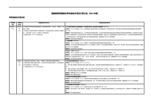 国家新型智慧城市评价指标分项及计算方法