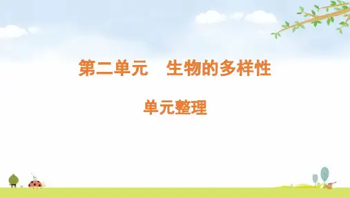 教科版小学科学六年级下册《生物的多样性》复习课件(共张PPT)