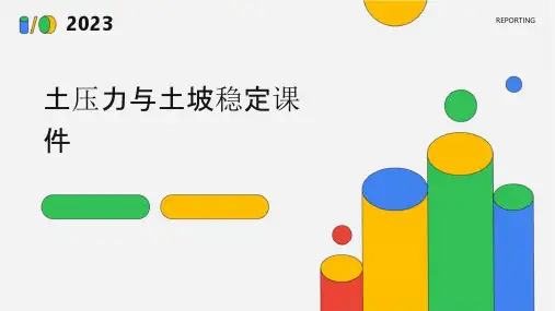 土压力与土坡稳定课件