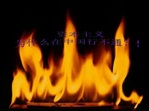 资本主义为什么在中国走不通