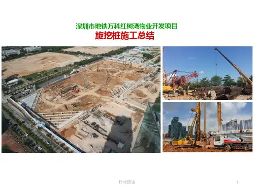旋挖桩技术要求[行业荟萃]