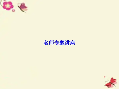 高考物理总复习名师专题讲座9市赛课公开课一等奖省名师优质课获奖PPT课件