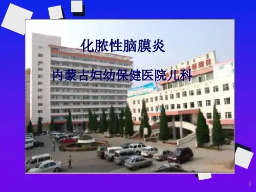 化脓性脑膜炎修改版PPT课件