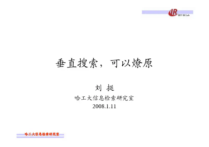 垂直搜索