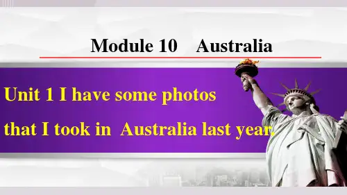 最新外研版九年级上册英语同步课件Module 10 Unit 1
