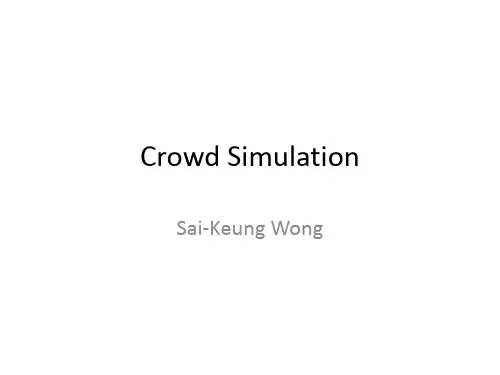 Crowd Simulation人群仿真.ppt