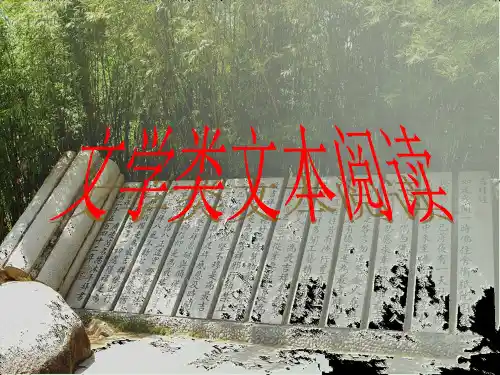 原创高考语文复习备考精品课件 考纲解读结构主题文学类文本阅读之分析综合公开课