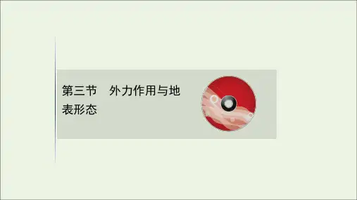 (江苏专用)2021版高考地理一轮复习第二单元地表形态的变化3外力作用与地表形态课件鲁教版