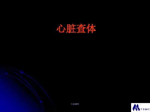 心脏查体幻灯：视诊、触诊、叩诊、听诊(苍松书屋)