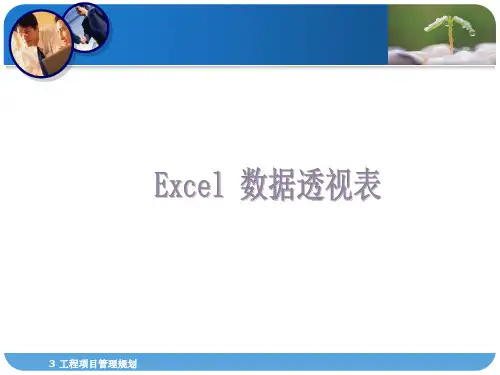 Excel2007数据透视表从入门到精通