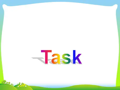 2021年牛津译林版八年级英语下册Unit 4 A good read task精品课件