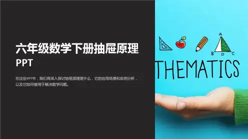 六年级数学下册抽屉原理PPT