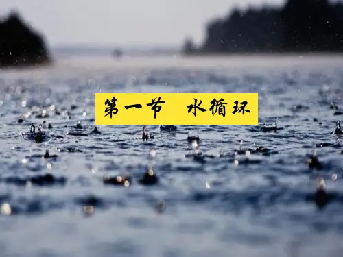 水循环PPT优秀课件1
