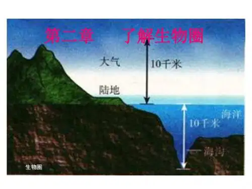 生物七年级上人教新课标第一单元第二章第三节生物圈是最大的生态系统课件(共26张PPT)