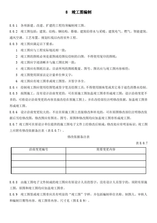 竣工图编制
