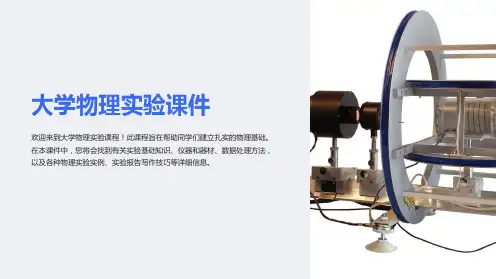 《大学物理实验课件》