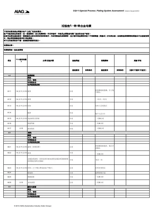 CQI-11_v2 最新版本(中文)-2014-10