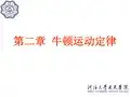 河海大学《大学物理》第二章 牛顿运动定律1
