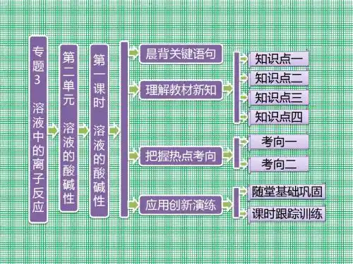 3.2溶液的酸碱性第一课时溶液的酸碱性课件(苏教选修4)