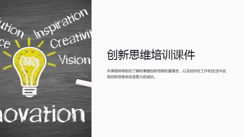 《创新思维培训课件》