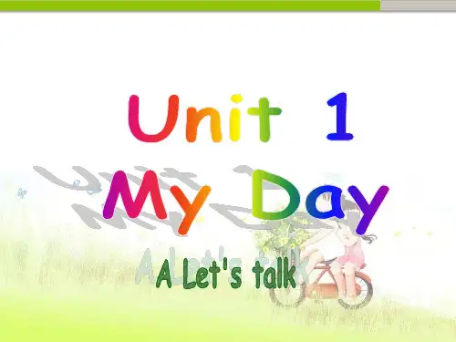 pep(人教)五年级英语下册Unit 1 A Let's talk(2) 优质课件.ppt
