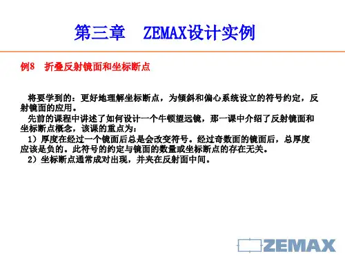 zemax实验