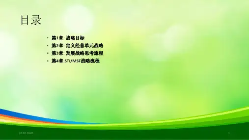 现代企业战略管理分析报告(ppt 91页)