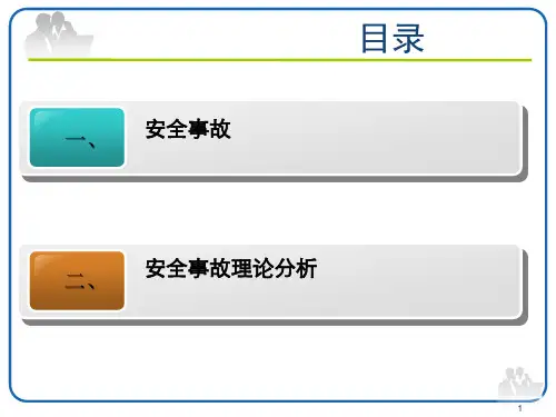 冰山理论海因里希法则安全事故理论分析事故预防的3E原则