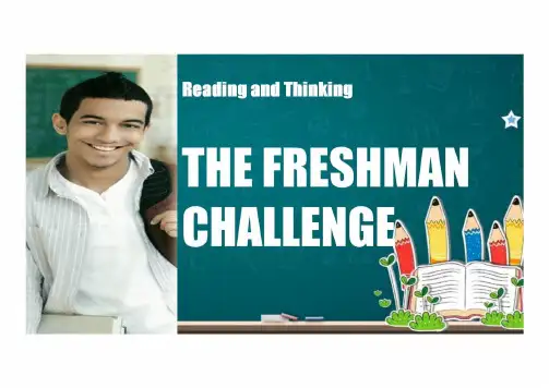 人教版(2019)必修第一册Unit1TeenageLifeReadingandThinking课件