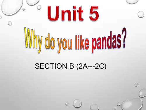 人教版新目标Go for it七年级英语下册Section B 2a-2c示范课教学课件