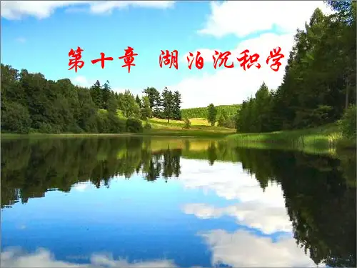 湖泊沉积学