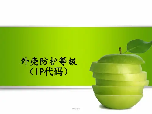 外壳防护等级(IP代码)