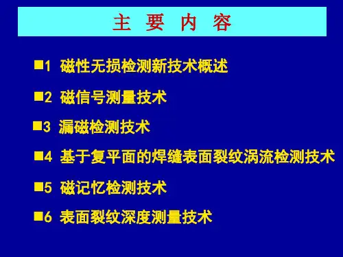 磁性无损检测新技术1