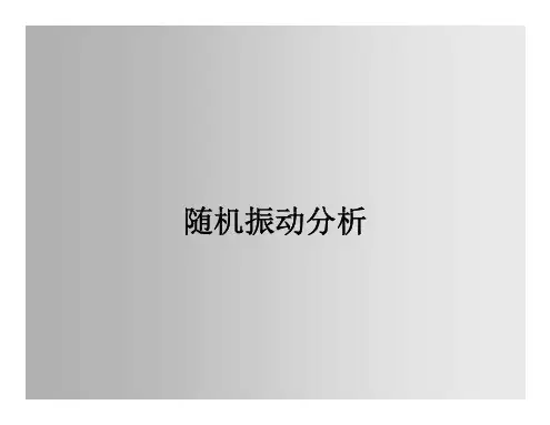 随机振动分析