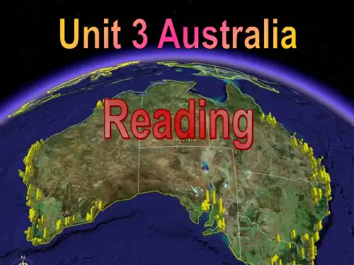 人教版高中英语选修9课件：Unit 3 Australia Language Points Read