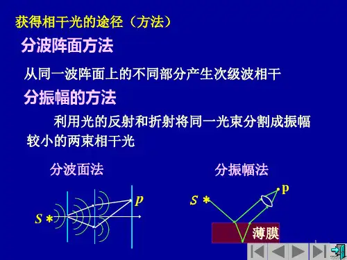 13分波面双光束干涉(精)